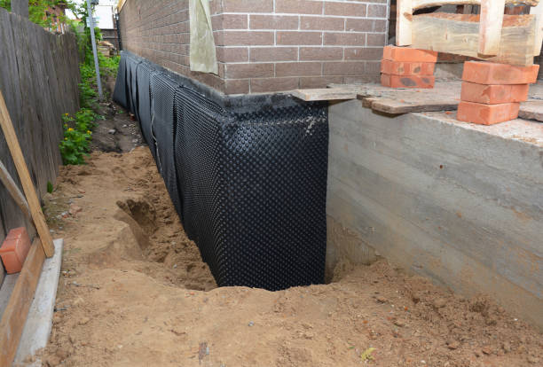 Crawl space vapor barrier installation in Dublin, OH